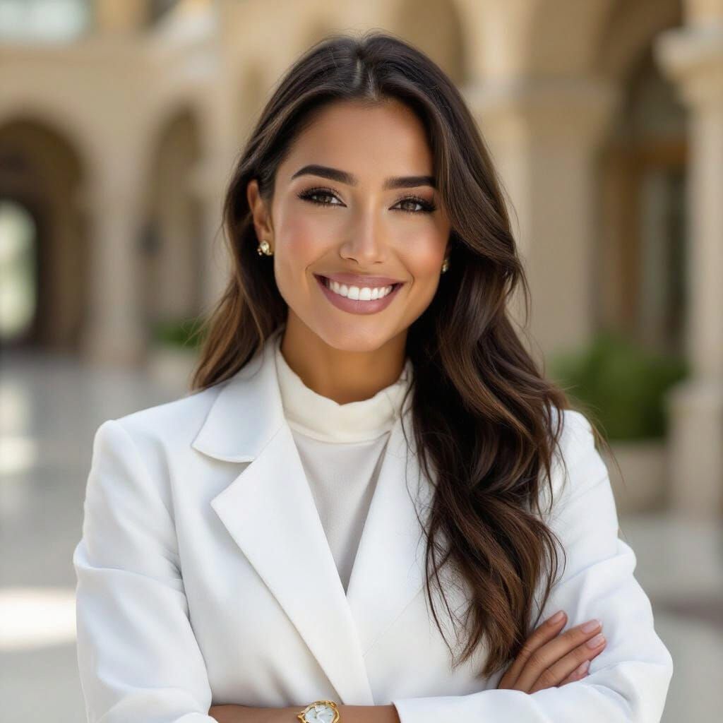 Ethereal Portrait of a Woman in Paris Street Scene