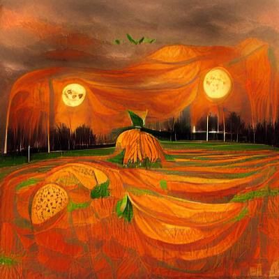 Peaceful Autumn Landscape with Gentle Breeze