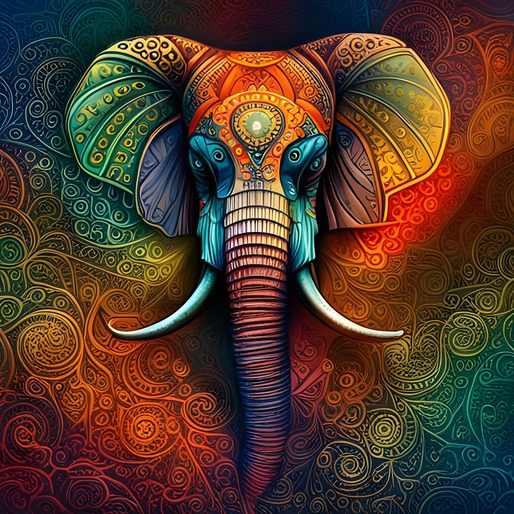 Collage Elephant