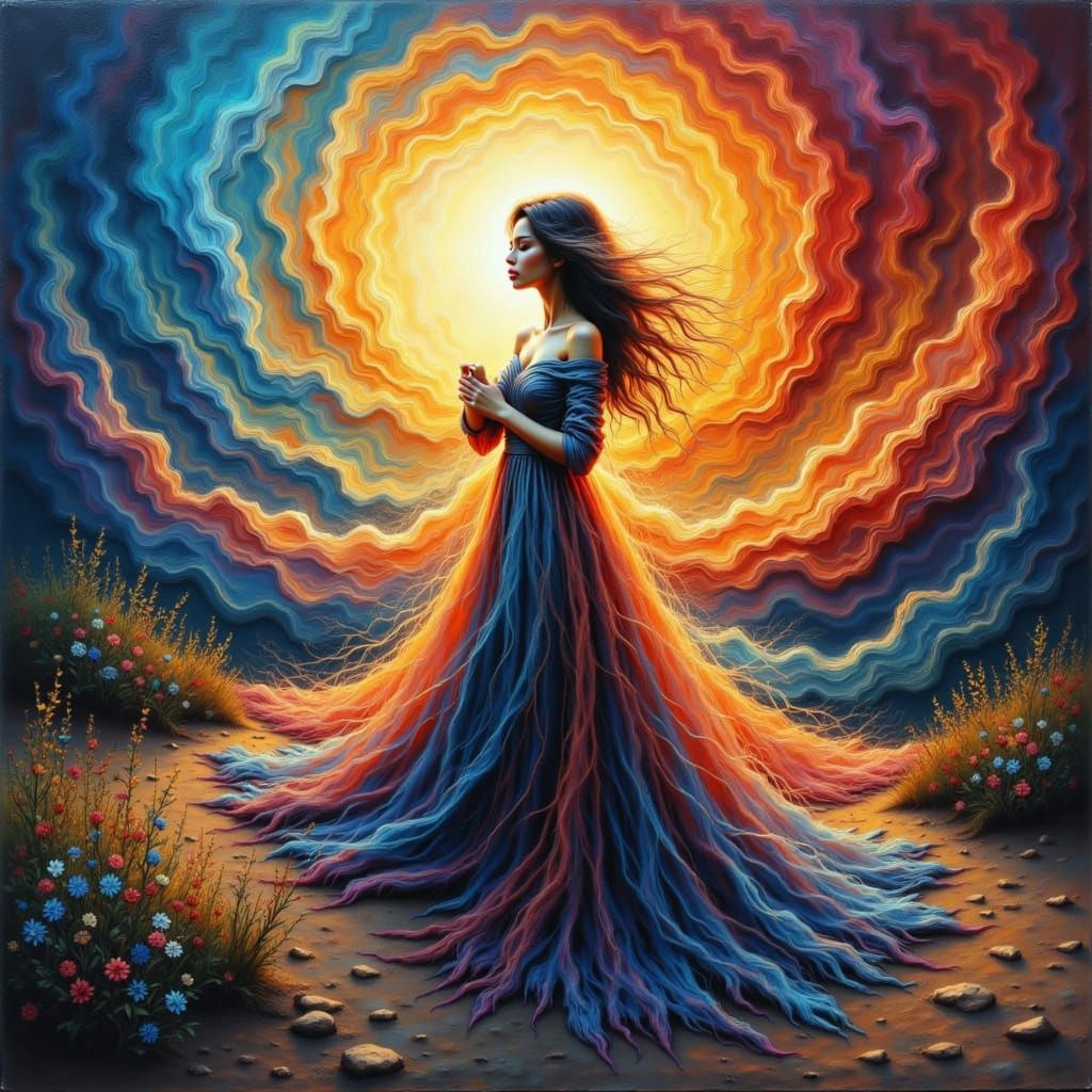 Wild West Women in Abstract Art