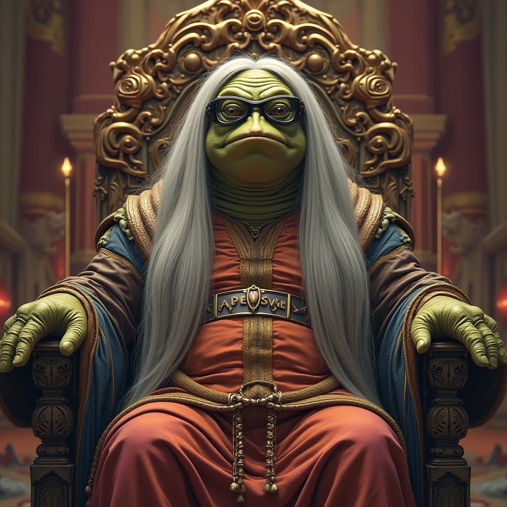 Jabba the Hutt as a Sci-Fi Noble