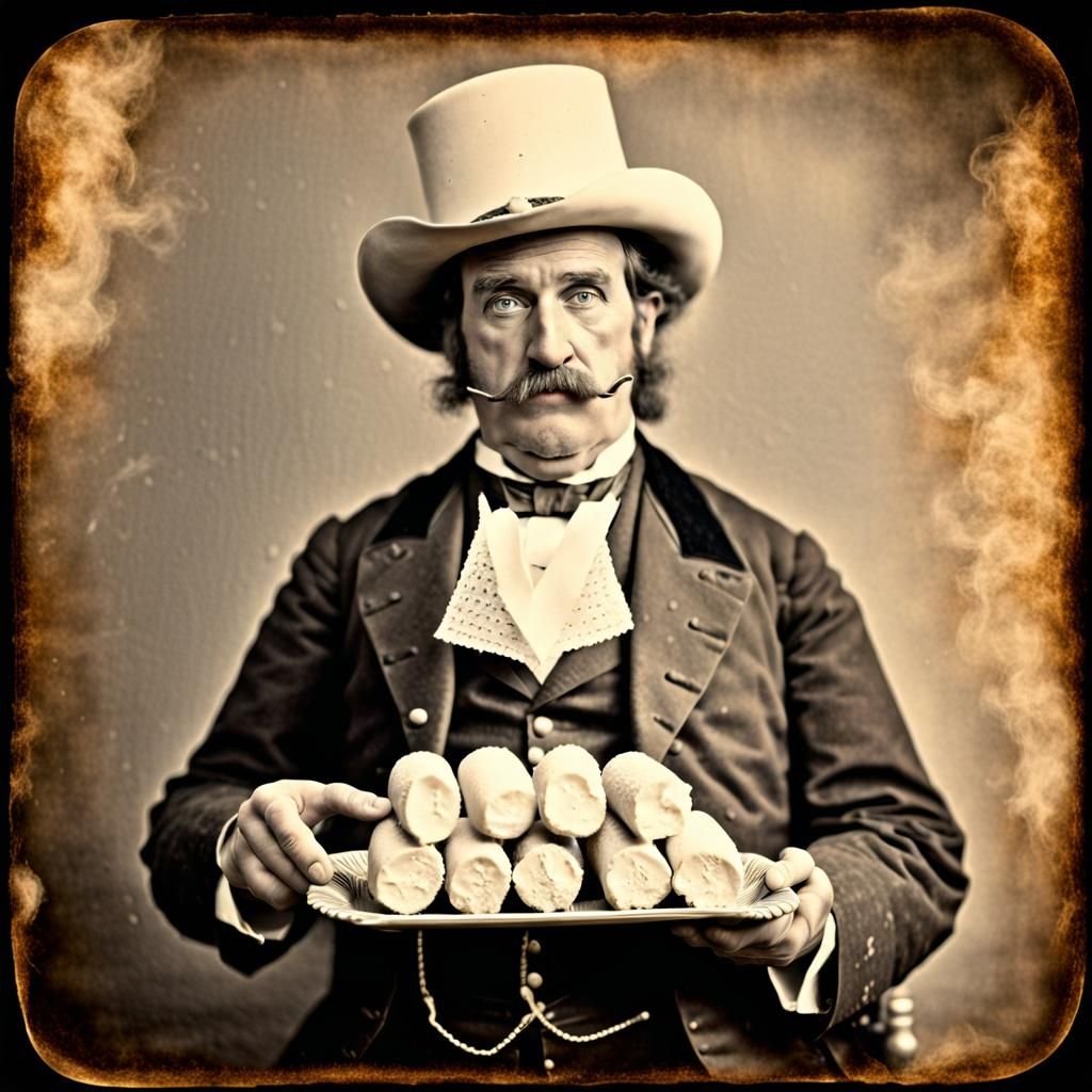 Wild Bill Discovers Twinkies: Daguerreotype Photo