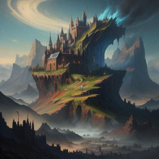 Coke Bandwagon Advertisement: Detailed Fantasy Concept Art