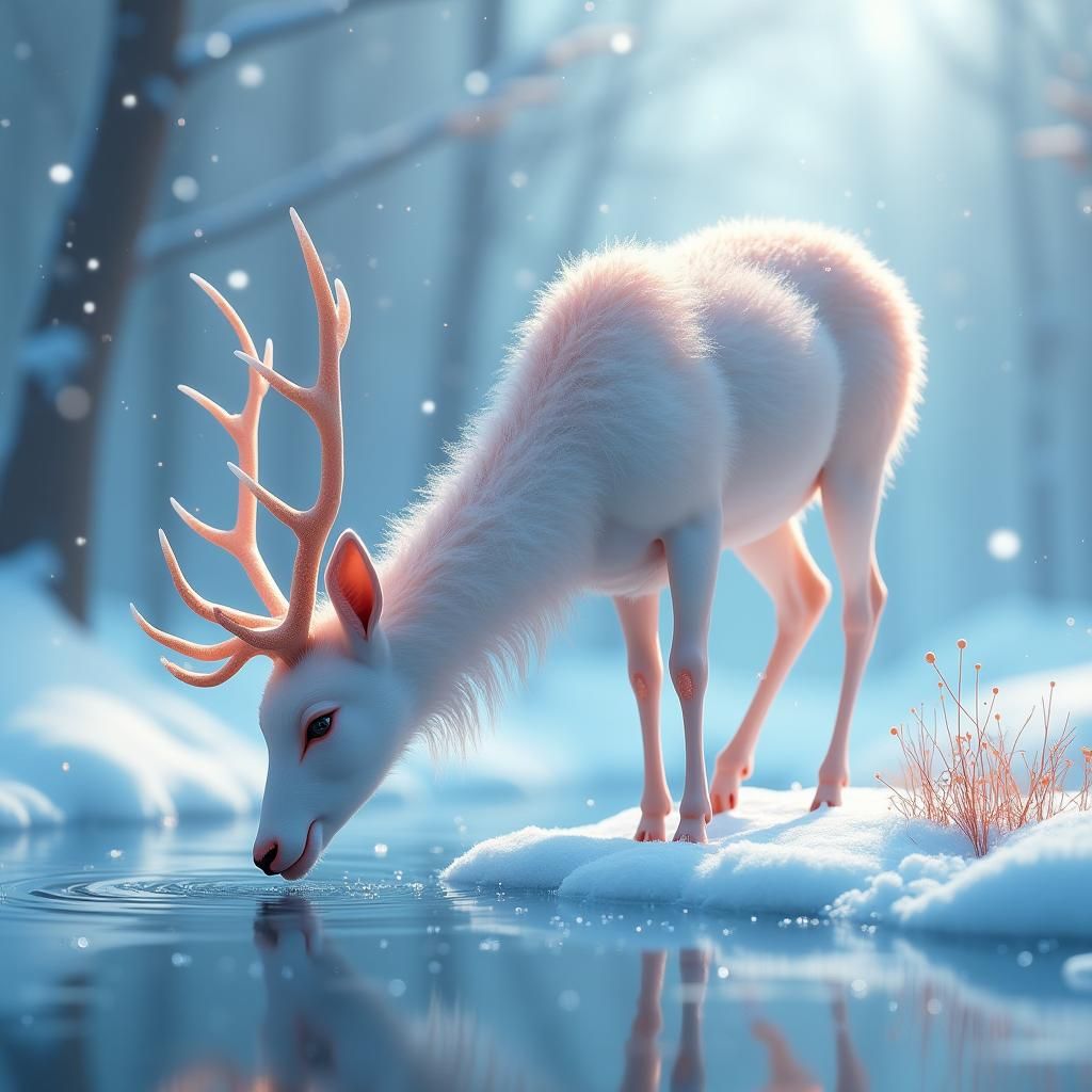 Albino Deer