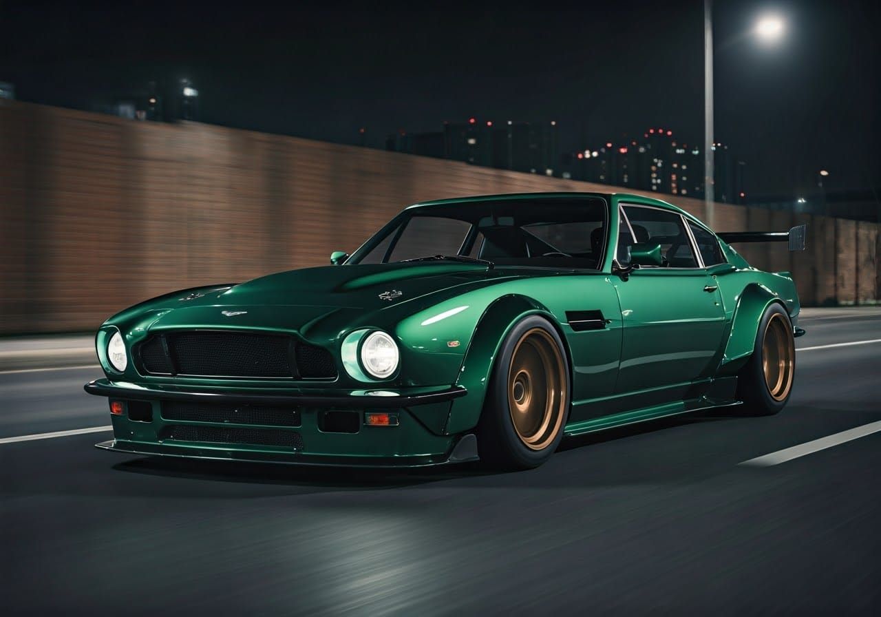1977 Aston Martin V8 Vantage Widebody Kit