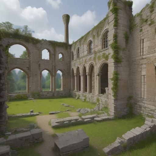 Medieval Castle Ruins: A Glimpse into History