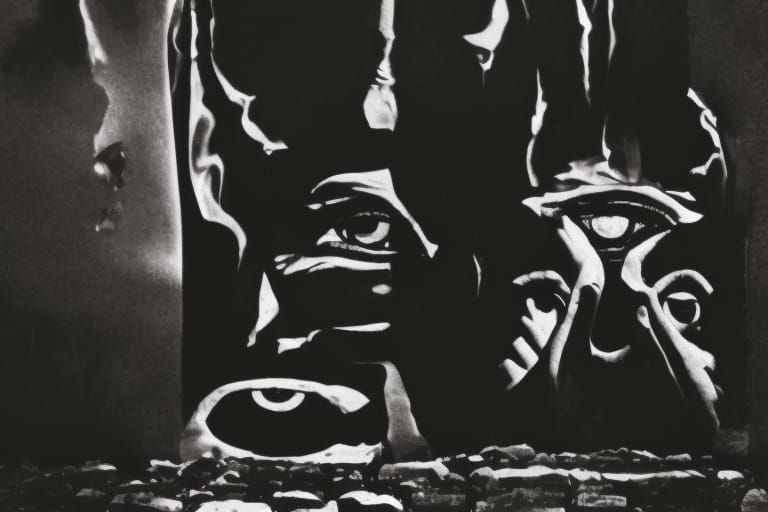 Monochrome Eye of Horus: Hallucination in Black and White