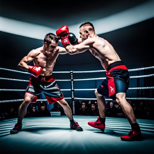 Dynamic Fight Scene Generated by AI