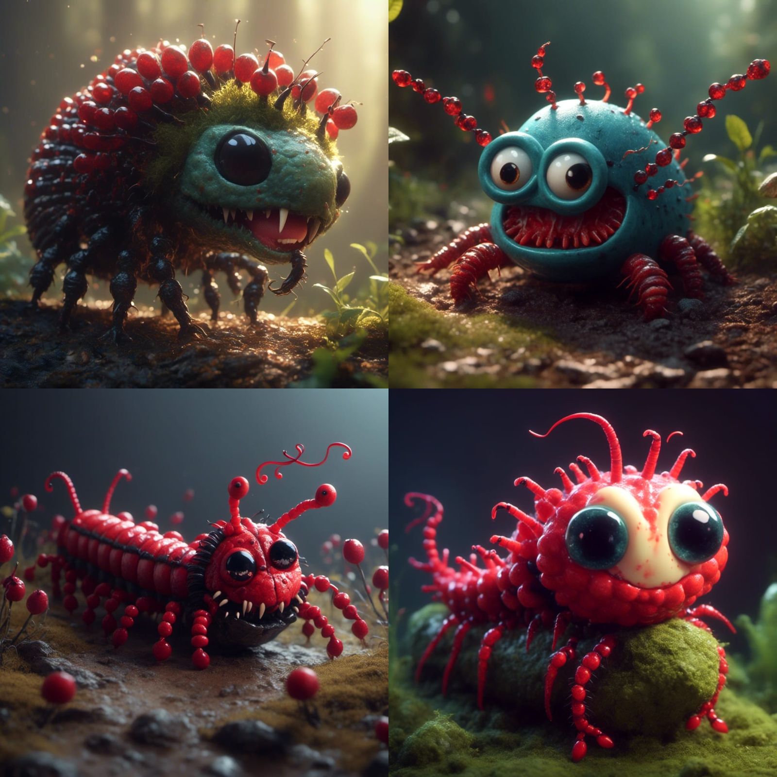 Cute and Creepy Centipede