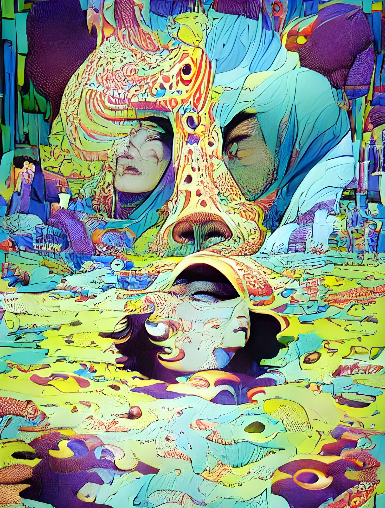 Psychedelic Filigree: A Moebius-Inspired Hallucination