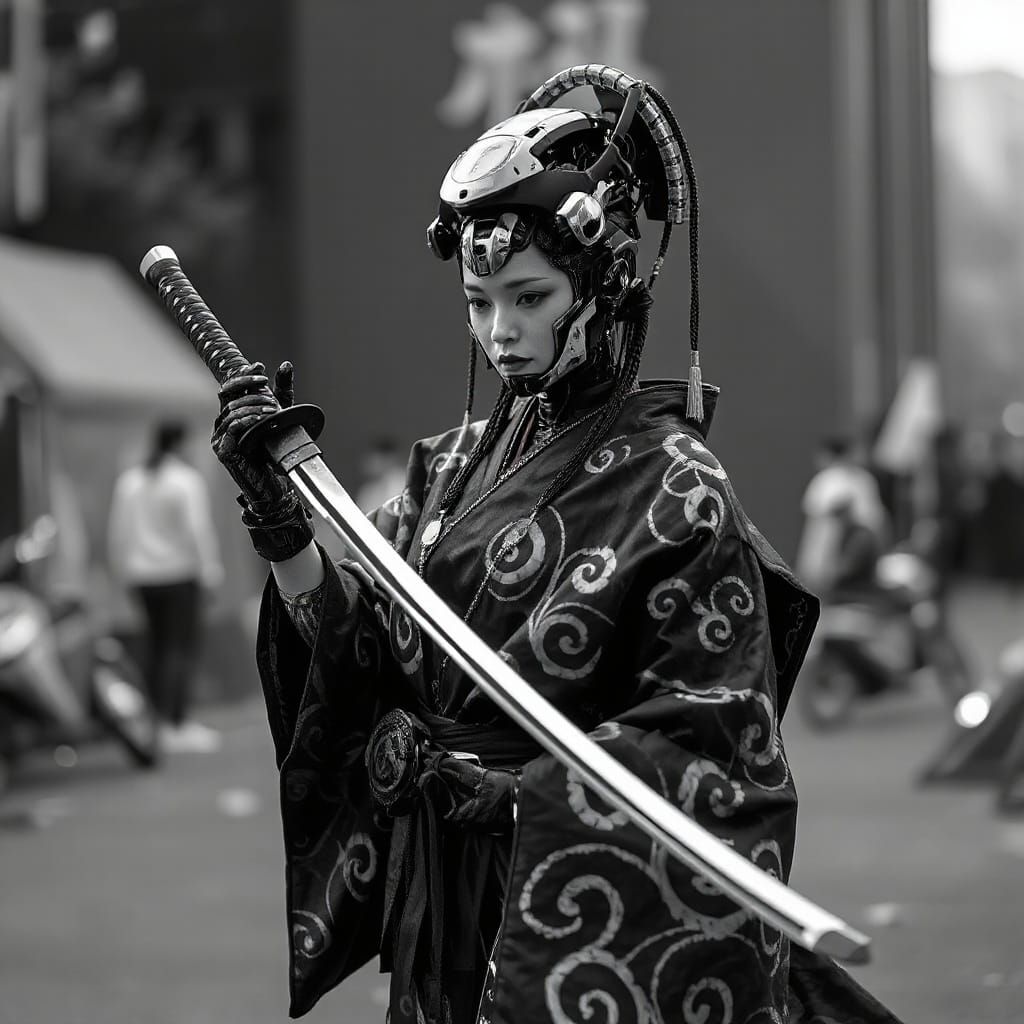 robotic geisha