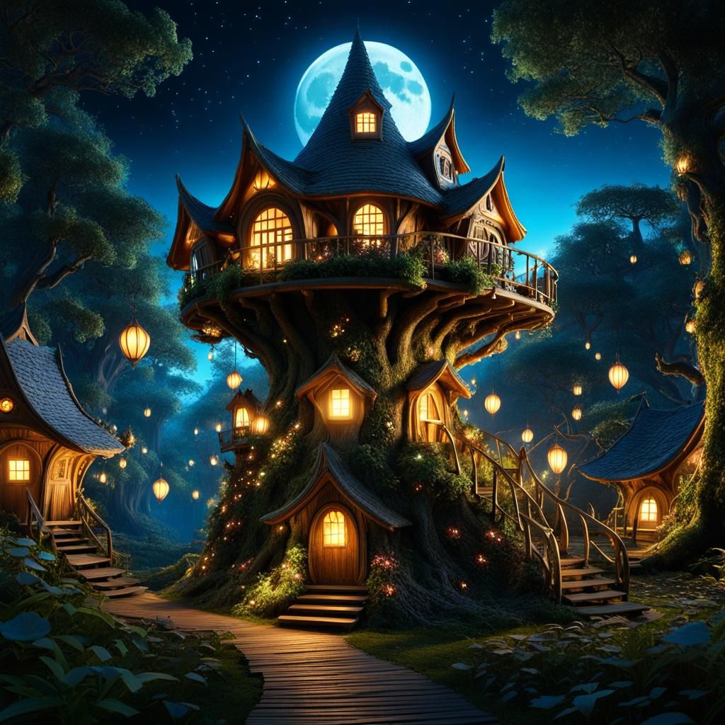 House in a Fairy Village