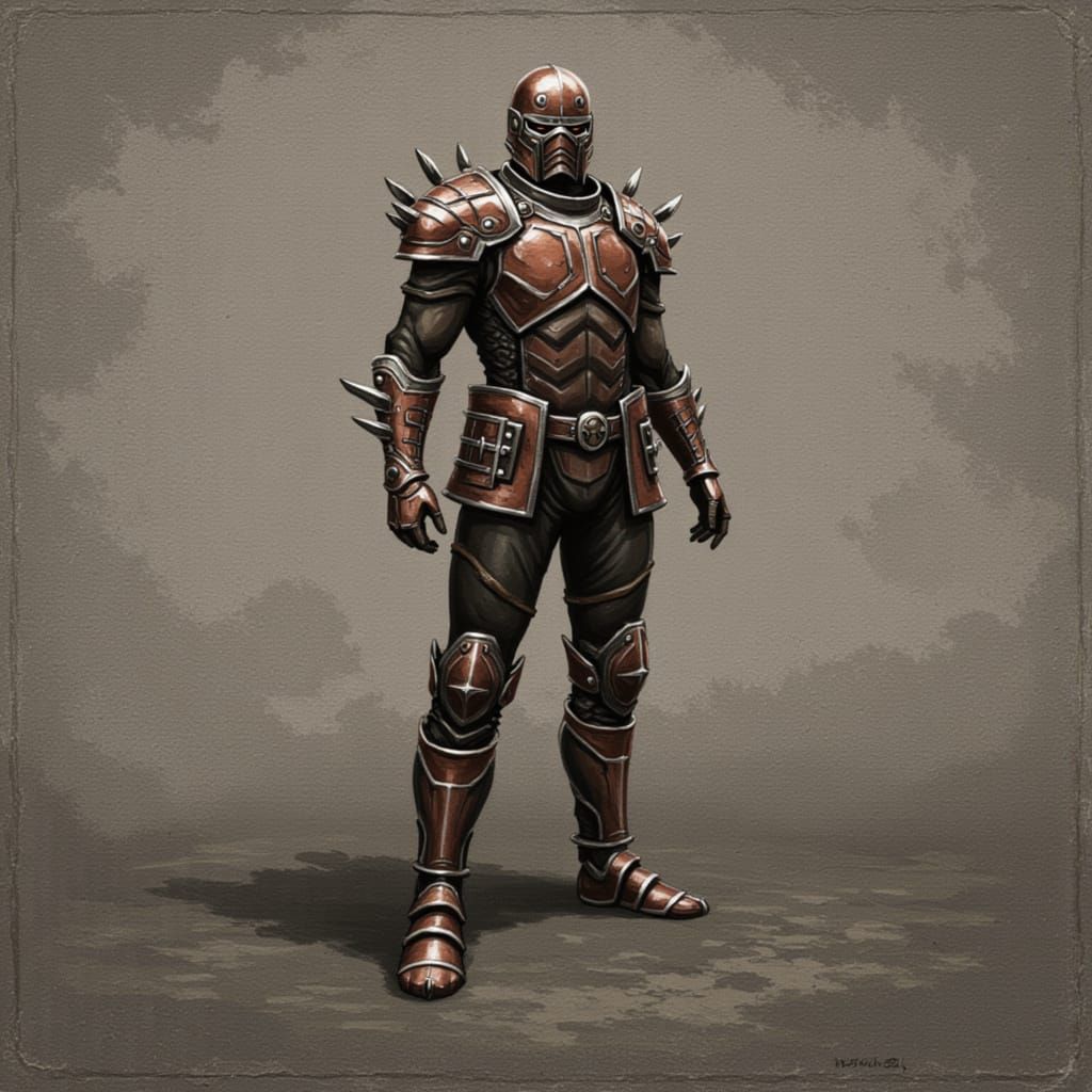 Abstract Texture Study with Crackle and Impasto Techniques