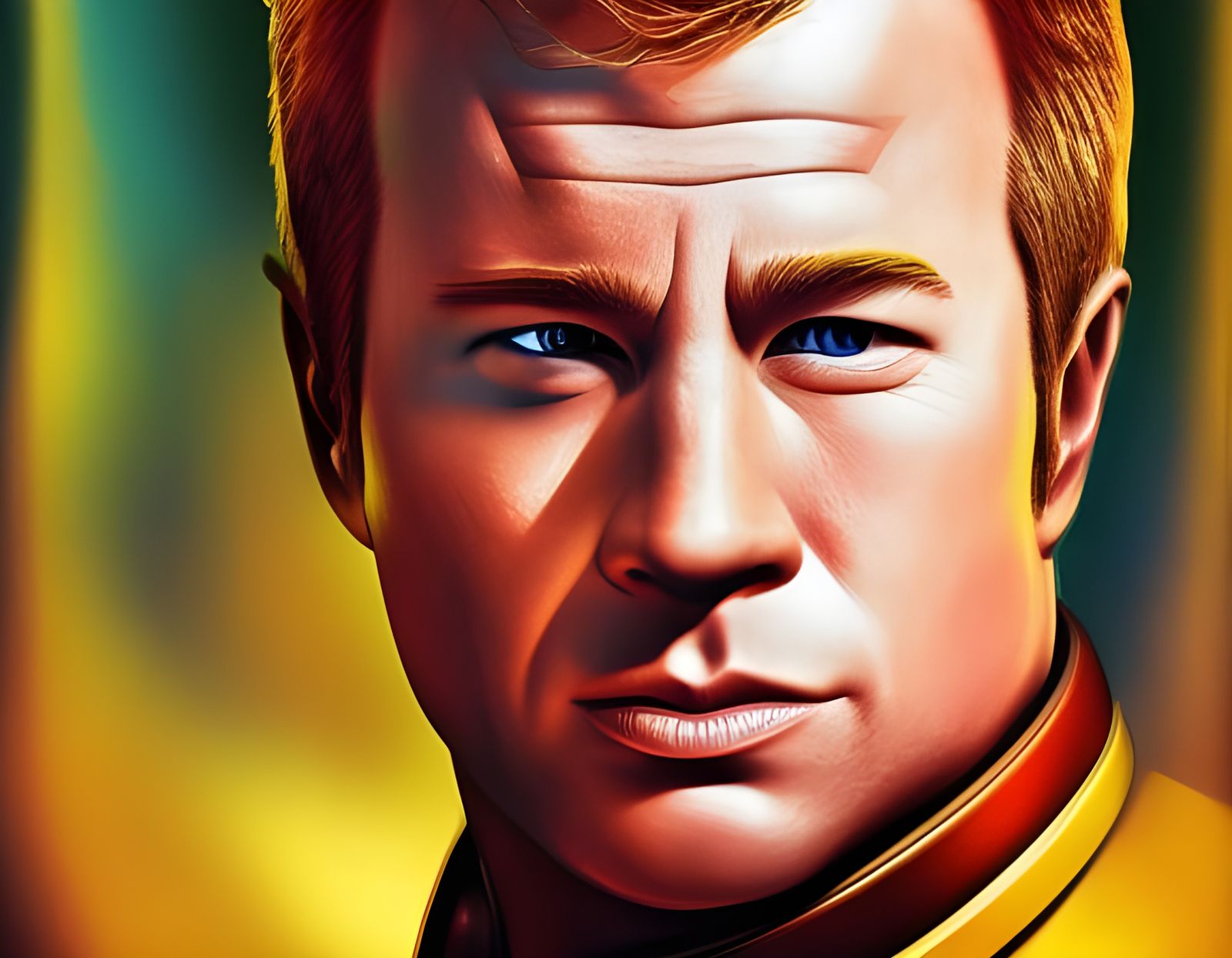 Captain James T. Kirk of USS Enterprise, Star Trek