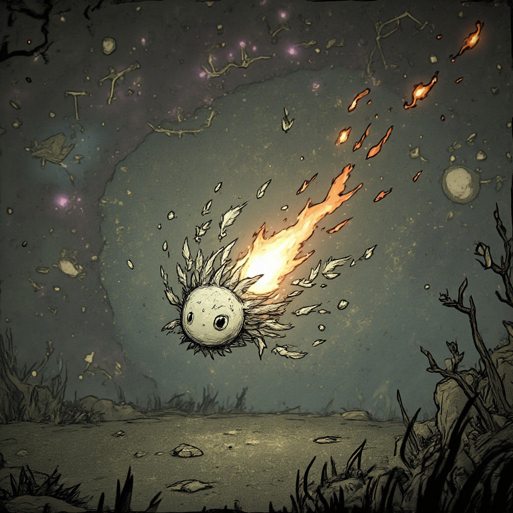 Ethereal Elemental Axolotl with Zodiac Constellations