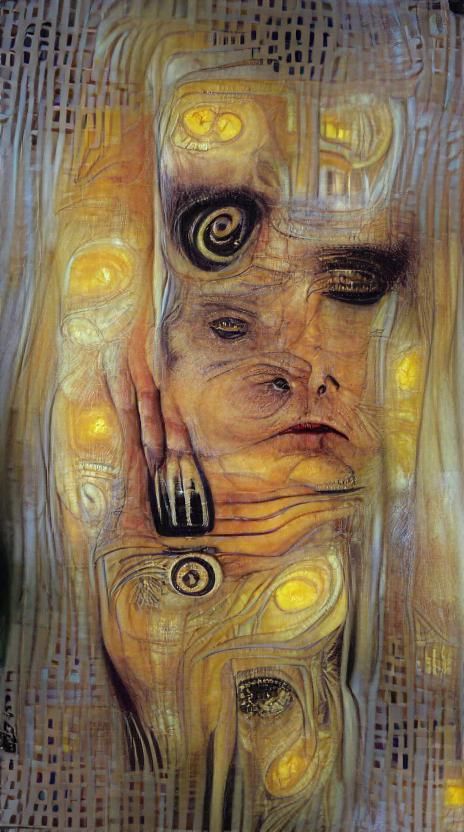 Surreal Biomechanical Art Nouveau Landscape