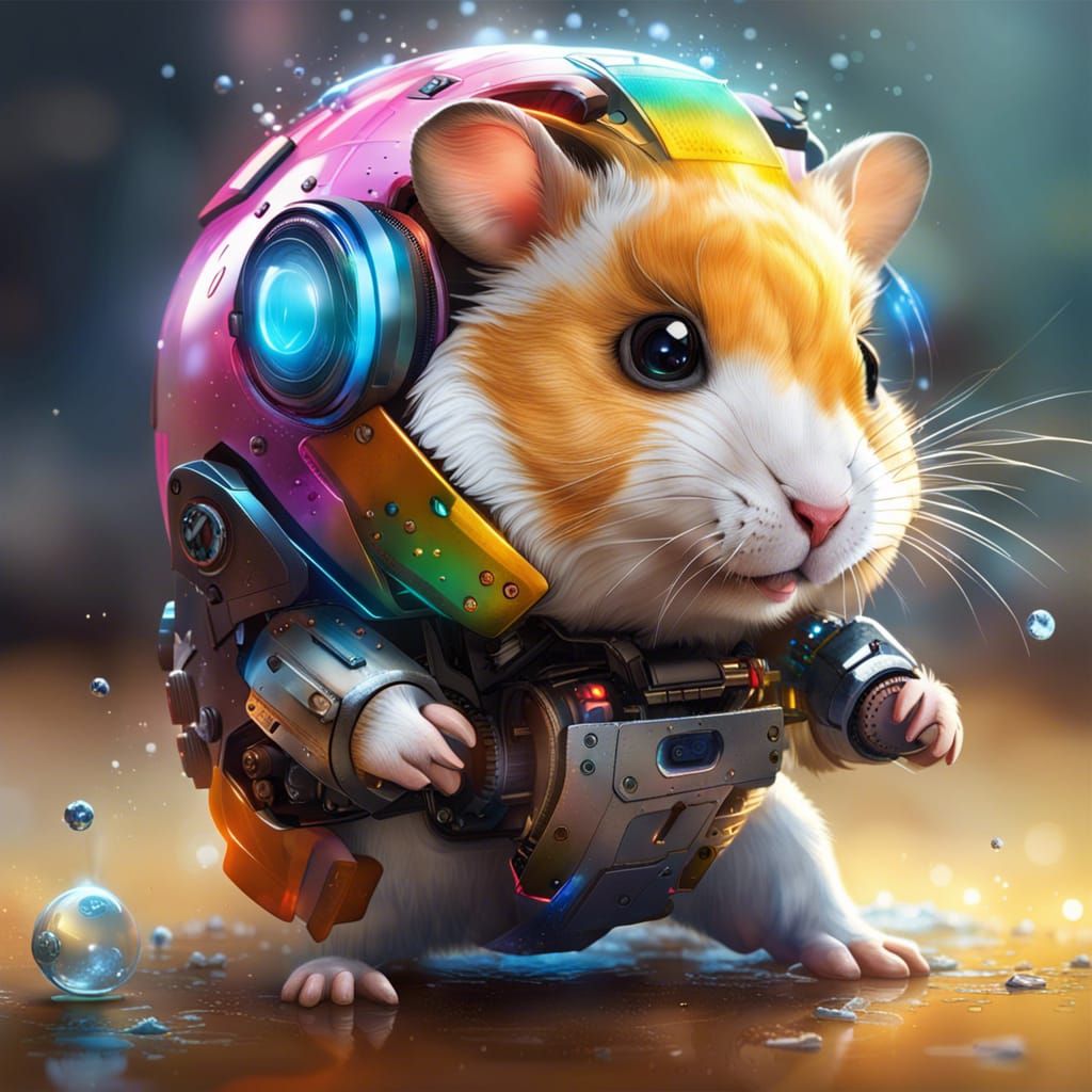 Baby Hamster Robot
