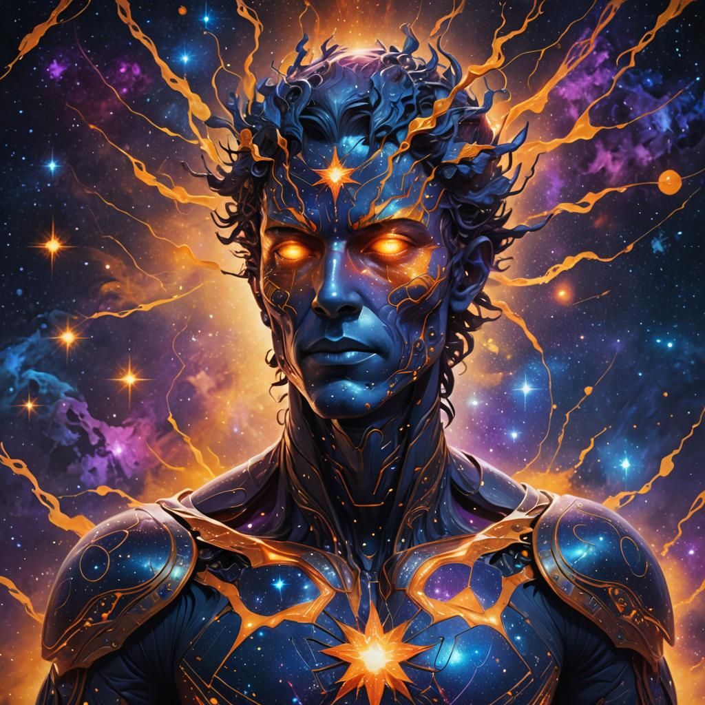 Orion Humanoid in Fantastical Concept Art