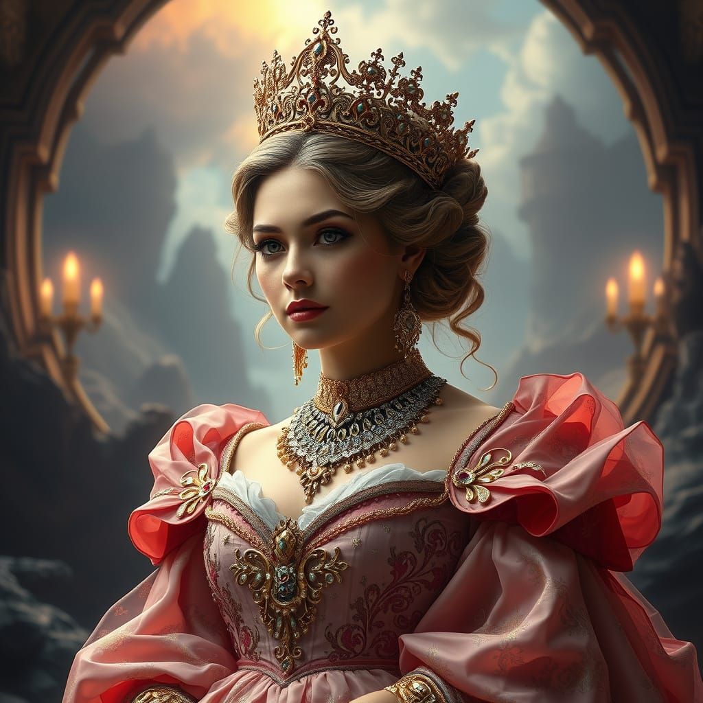Regal Princess in Enchanted Realms