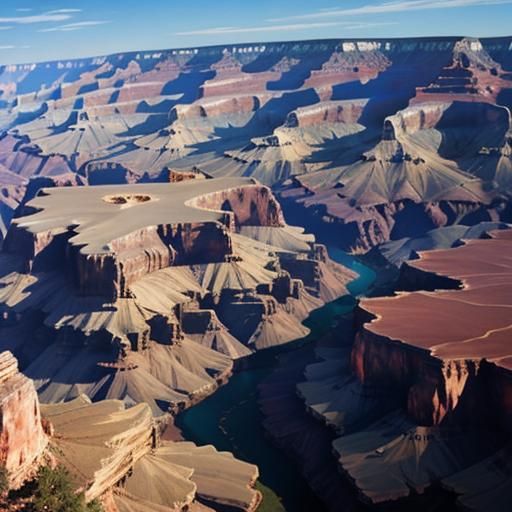 AI Generated Image of The Grand Canyon