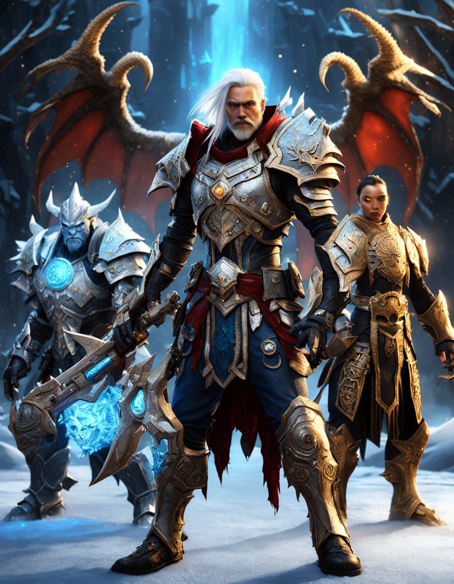 Heroes of Azeroth: Modern Warrior and Fantasy Allies Unite