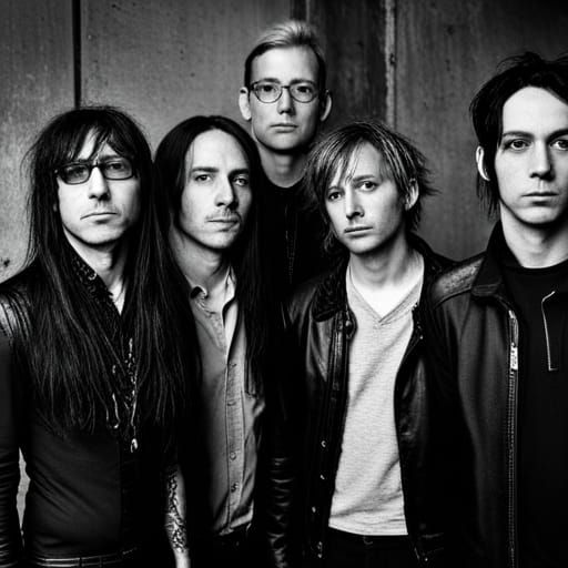 AI images based on the band bio is a neverending joy