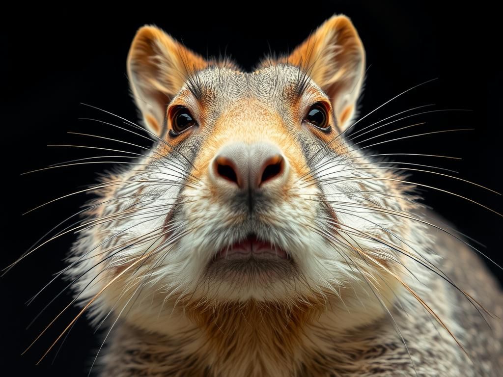 Hyrax with Human Face: Photorealistic Surrealism