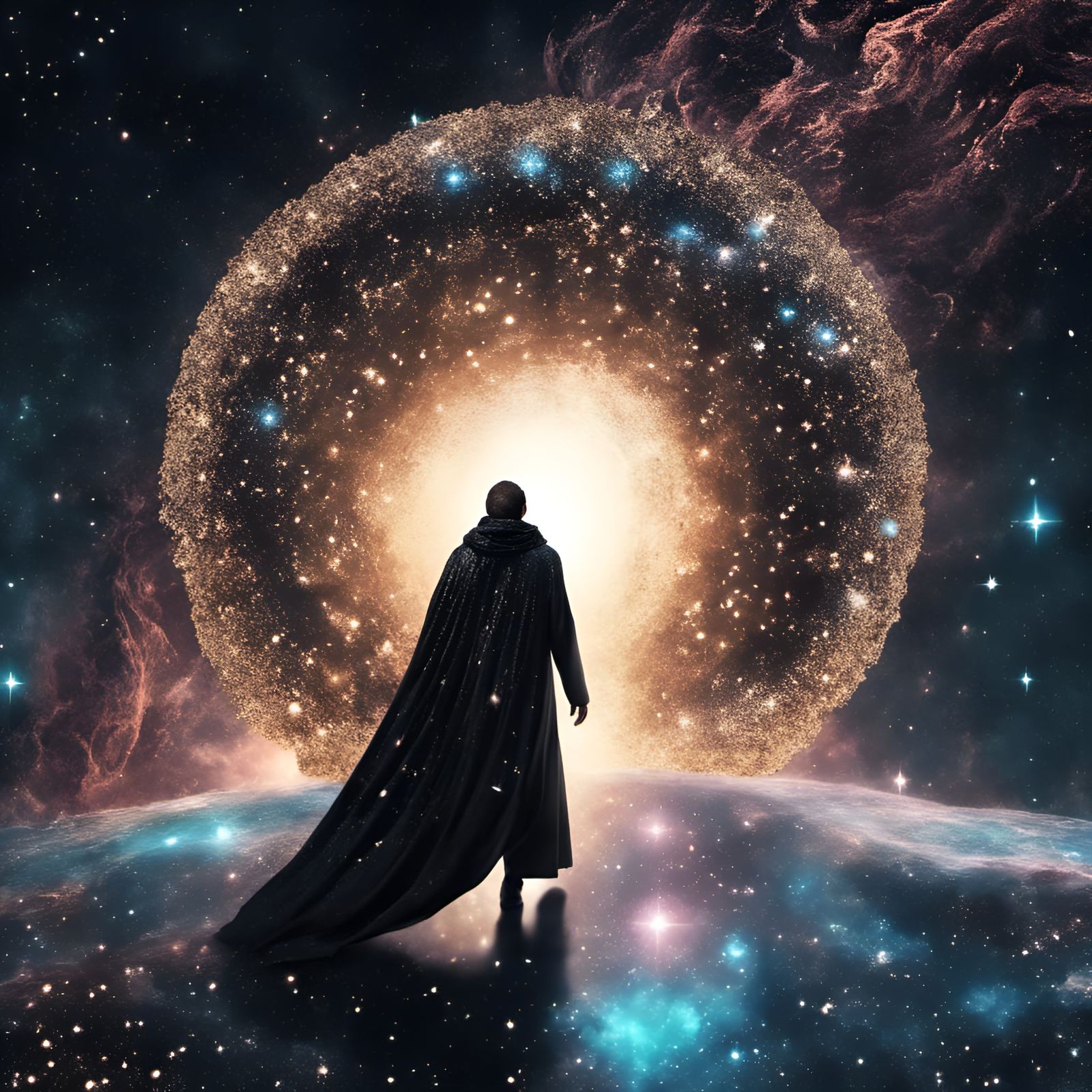 Aquarius Man Walks Enraged Black Hole World