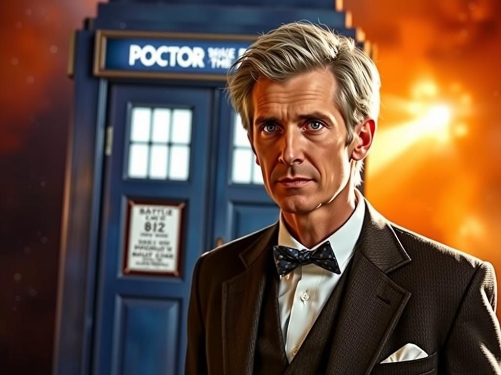 Scott Bakula Doctor Who TARDIS