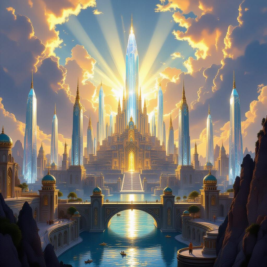 Atlantis Before the Flood: Majestic Crystal City