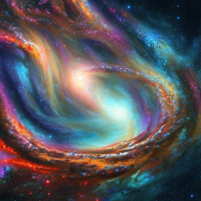 Galactic Arabesque: Detailed Starscape in High Resolution