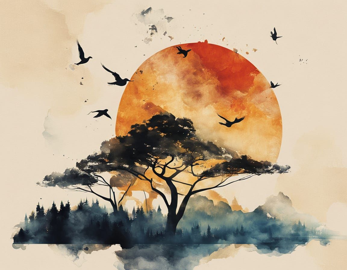 Vibrant Expressionist Masterpiece