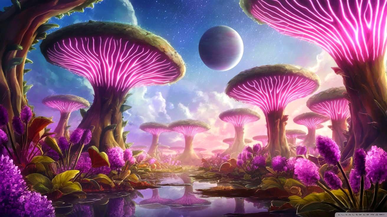 Mushroom Trees 2