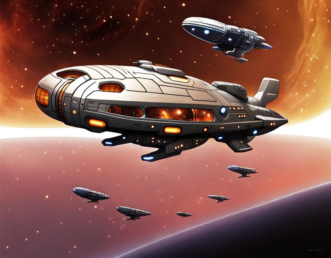 Serenity Spaceship from Firefly