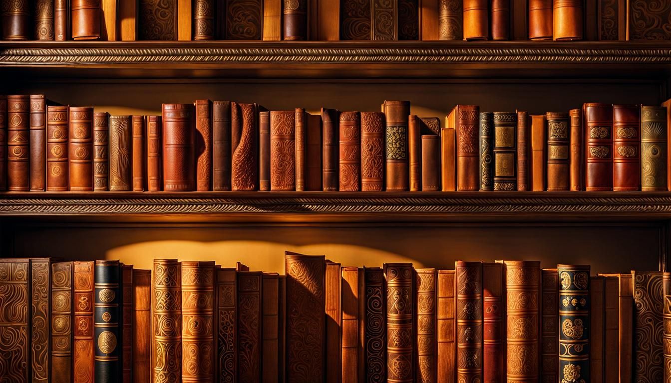 Surreal Dream Realm of Antique Books