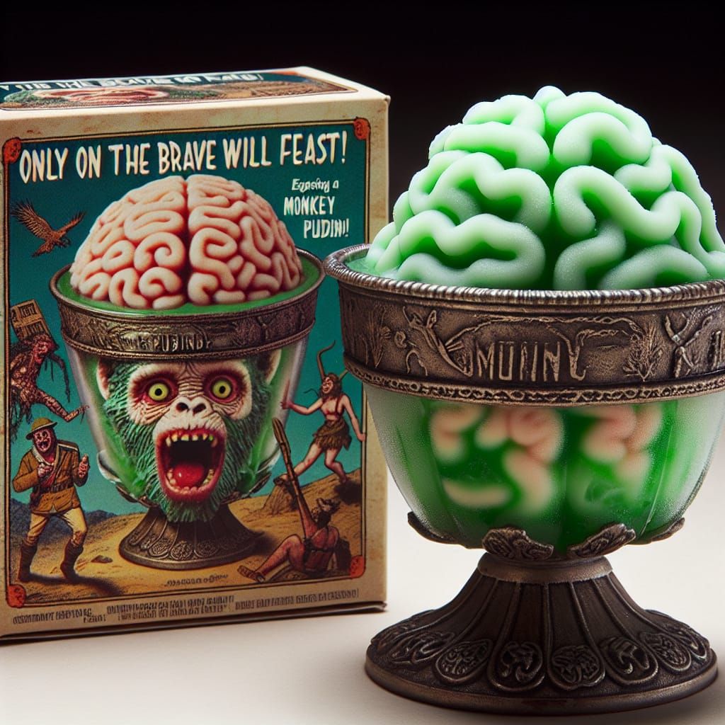 Forbidden Frosted Monkey Pudding