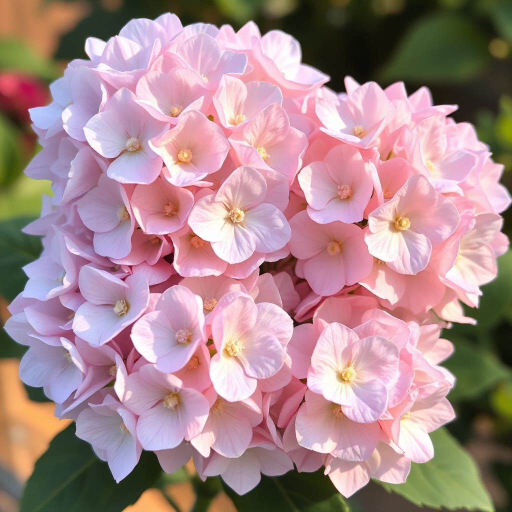 Dreamlike Hydrangeas in Impressionist Style