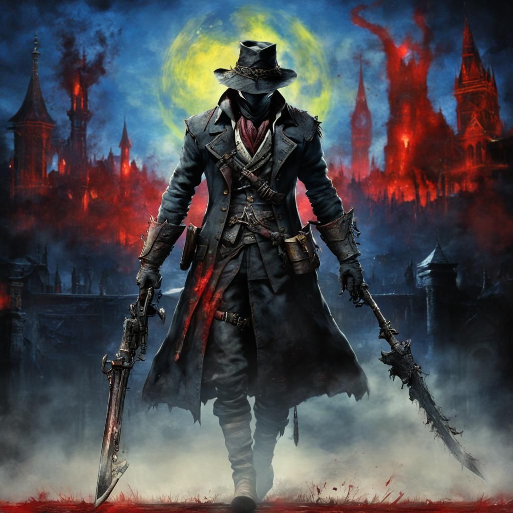 Bloodborne: Neo-Impressionist Hunter (V1)