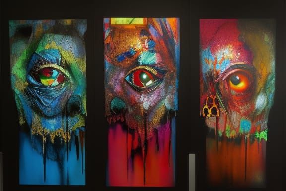 Societal Unrest: A Street Art Masterpiece