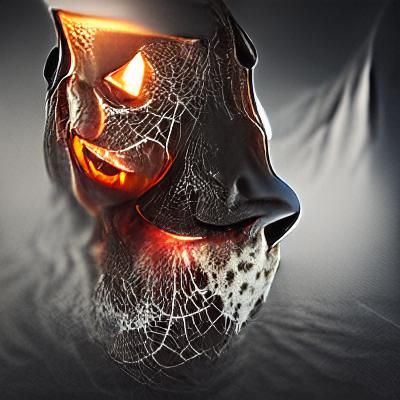 Halloween Mask Design Template