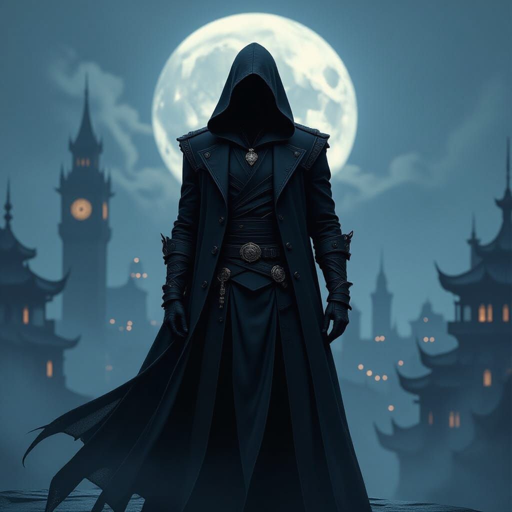 God of Thieves in Realistic Digital Art Style