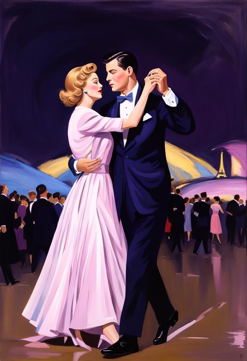 1950's Dancing Ballroom 
Couple