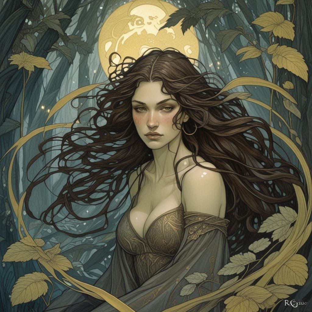 Dark Fantasy Grimdark Scene