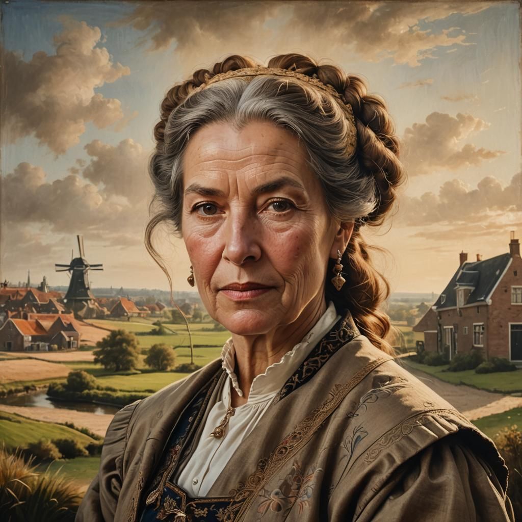 Dutch Masters Portrait of Adriana Aleman