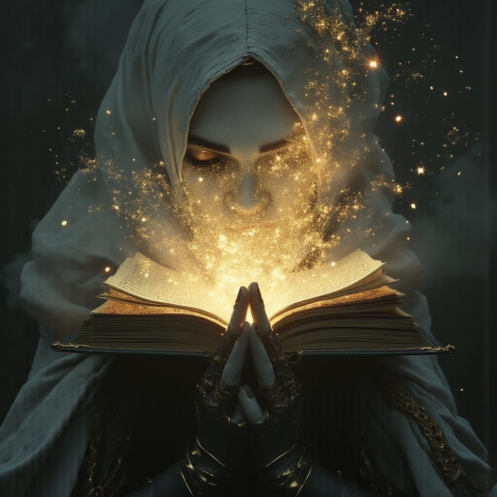 Whimsical Miniature Realm Unfolds from Ancient Tome