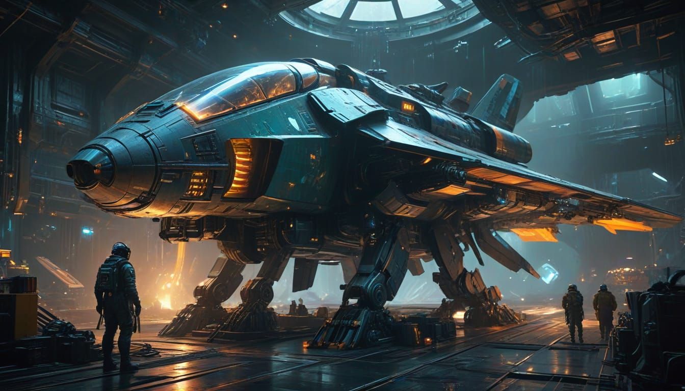 Mechanics at Work on an Intergalactic Starship