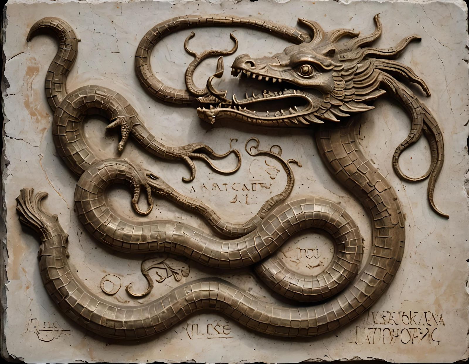 Mythical Chalkydri: Brazen Hydras of Enoch