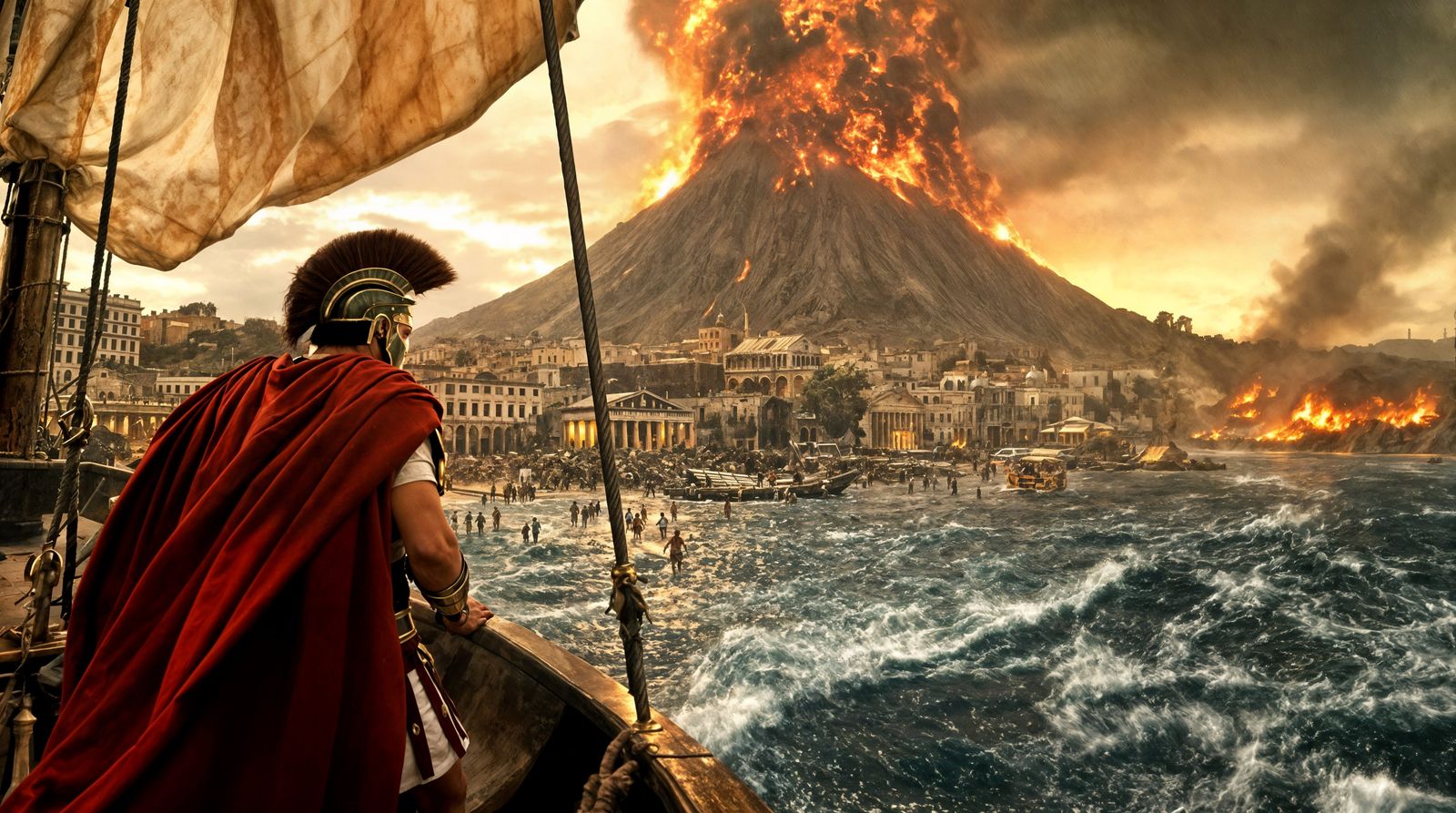 Roman Catastrophe: Vesuvius Erupts