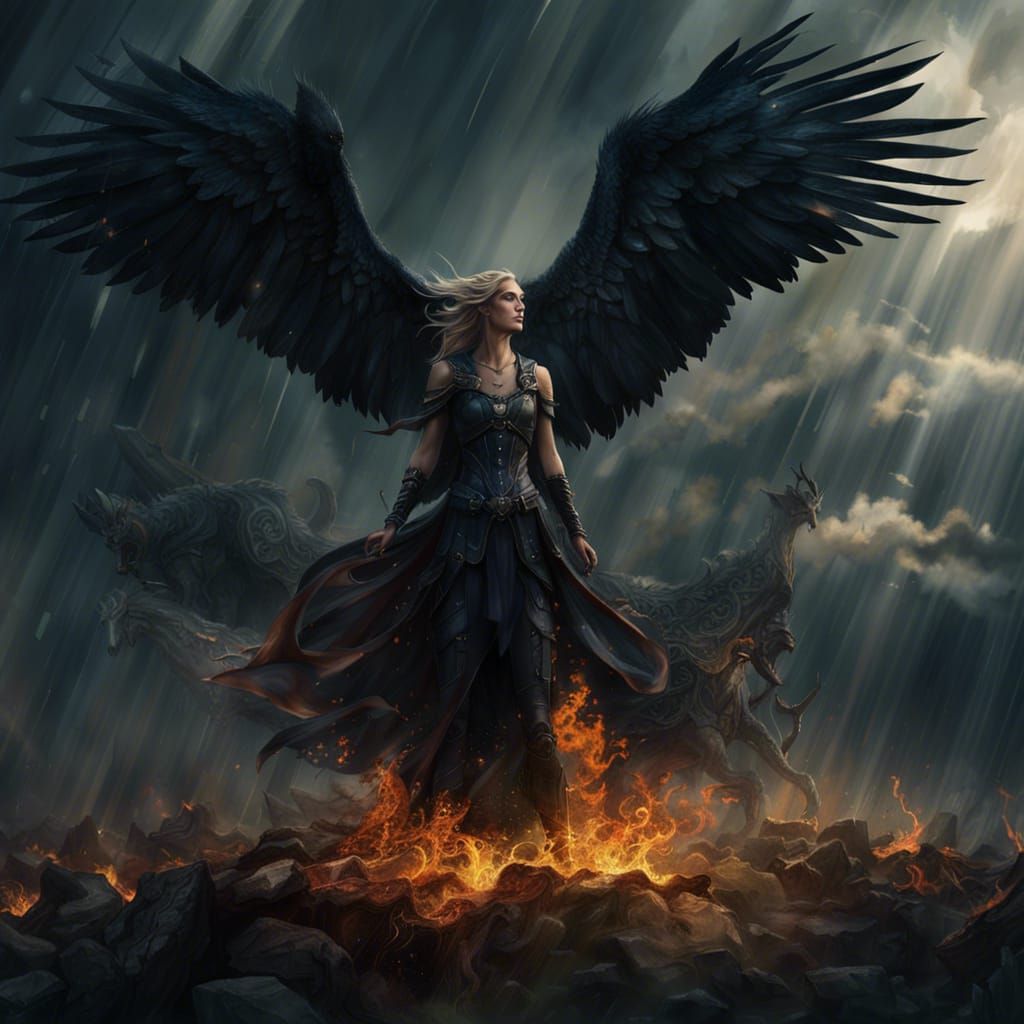 Epic Goddess of Wind, Fire, Rain, and Earth