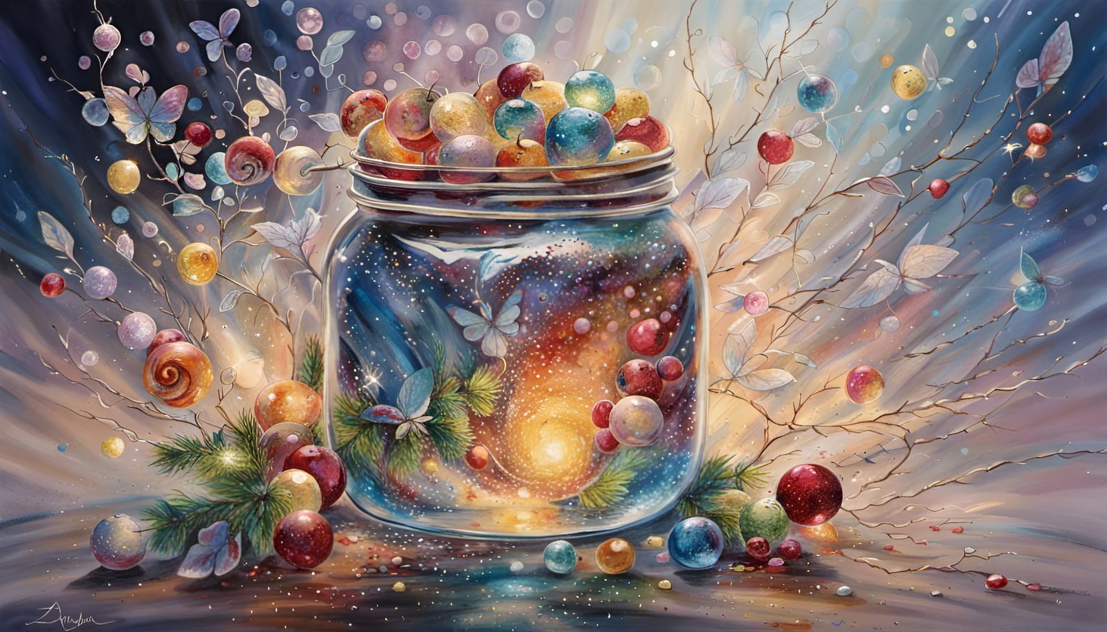 Mesmerizing Broken Glass Candy Art Illusion